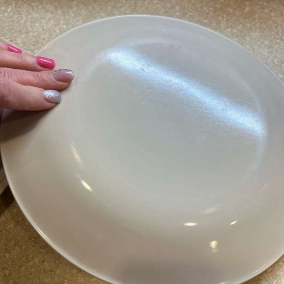 2 Vintage Corelle Dinner plates Rose Pattern - Picture 5 of 9